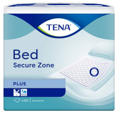 TENA Bed Plus, podkłady chłonne na łóżko 60 x 90 cm, 30 szt.