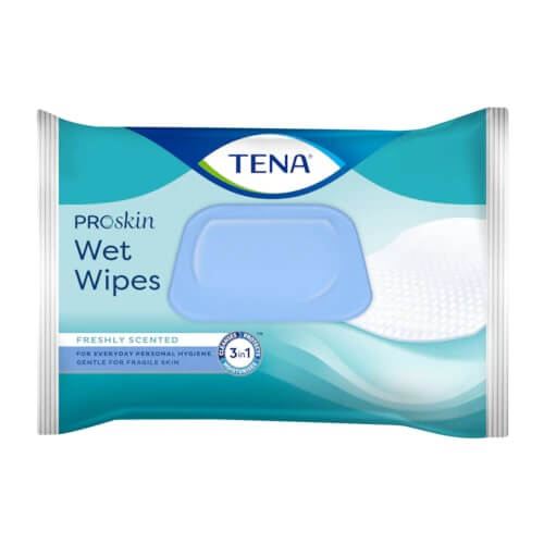 TENA Wet Wipes Original , chusteczki nawilżające, 80 szt.