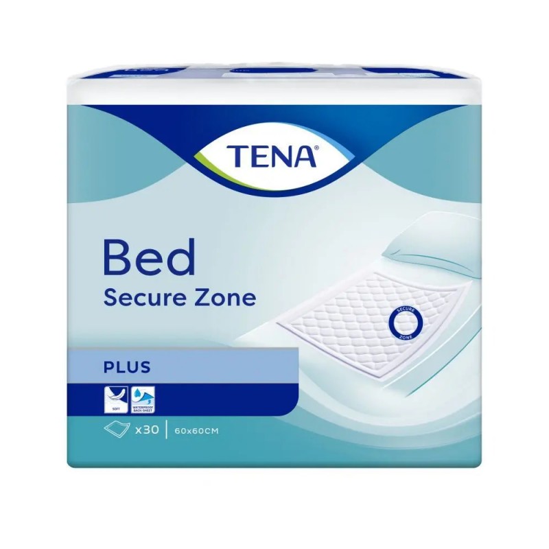 TENA Bed Plus, podkłady chłonne, 60 x 60cm, 30 szt.