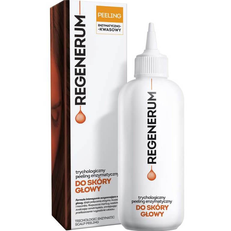 REGENERUM , trychologiczny peeling enzymatyczny do skóry głowy, 110 ml