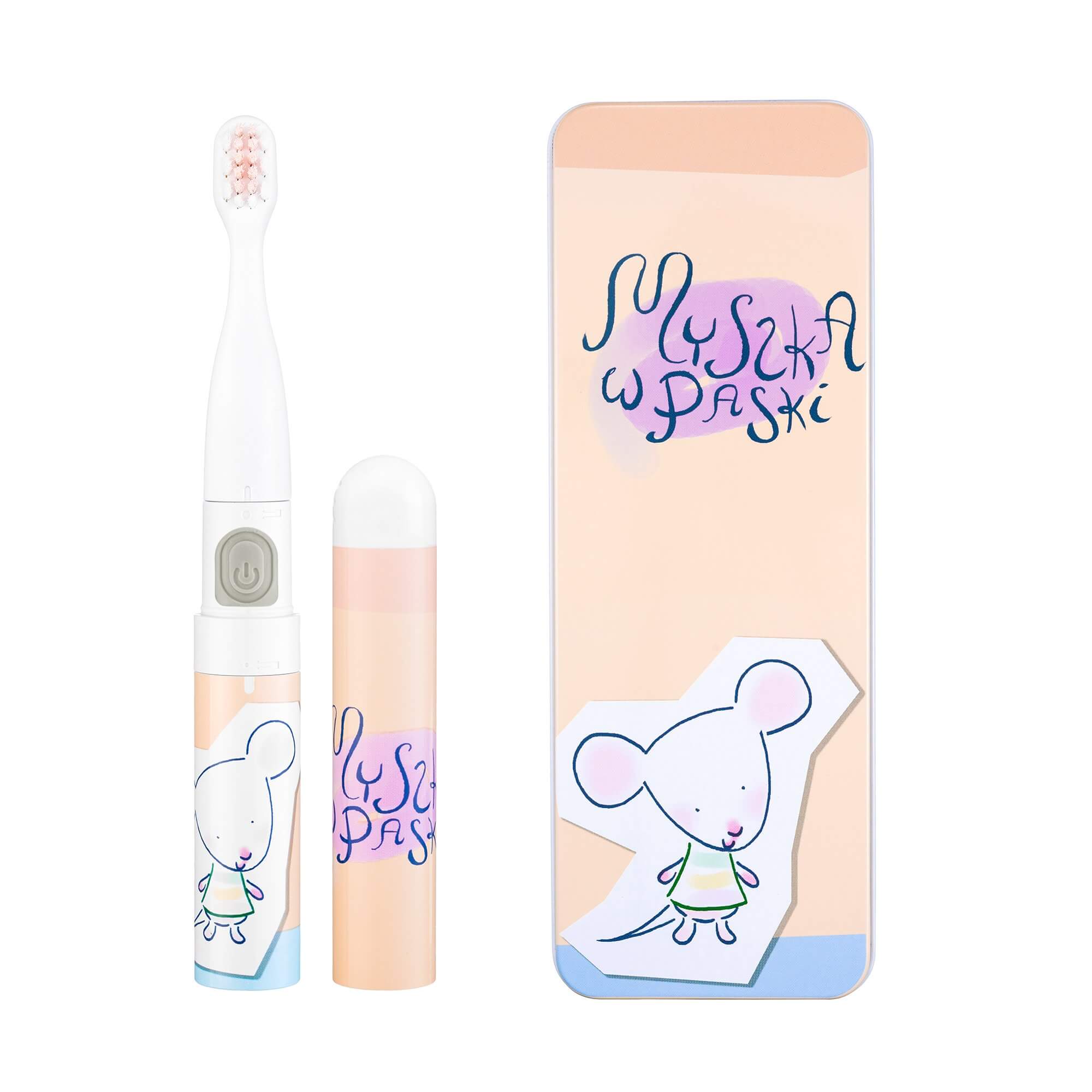 Vitammy Szczoteczka Soniczna dla dzieci - myszka, 1 szt.