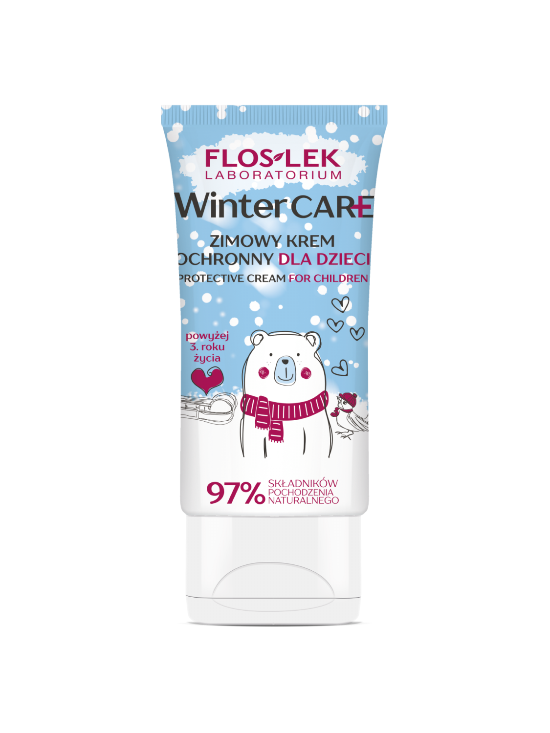 Flos-Lek Winter Care , krem ochronny zimowy dla dzieci, 50 ml