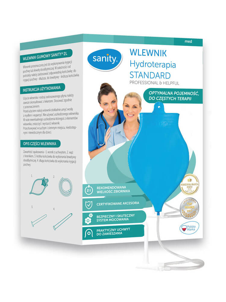 Wlewnik , gumowy 2L, 1 szt.