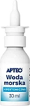 Woda morska hipertoniczna APTEO , preparat udrażniający nos i ułatwiający oddychanie, 30 ml