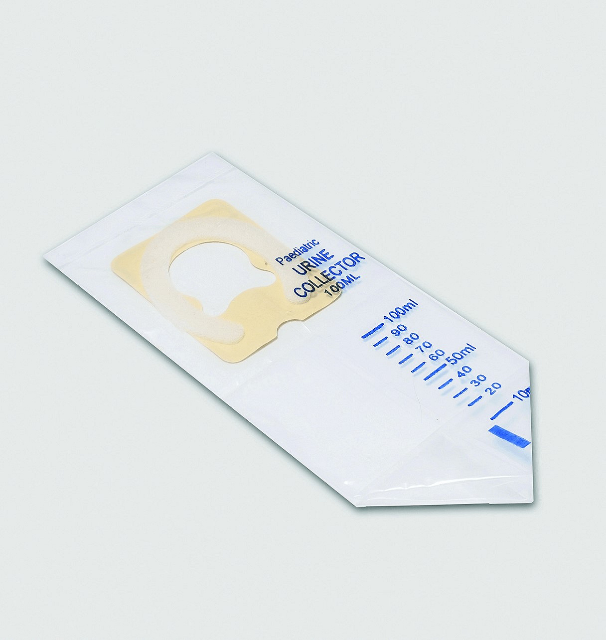 Woreczek do pobierania moczu jałowy, z gąbką, dla dziewczynek, 100 ml