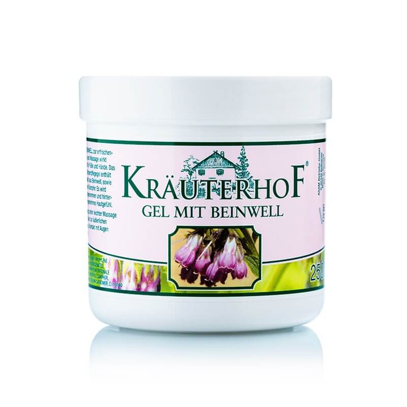 KRAUTERHOF żel z żywokostem lekarskim odbudowujący tkankę kostną, 250 ml