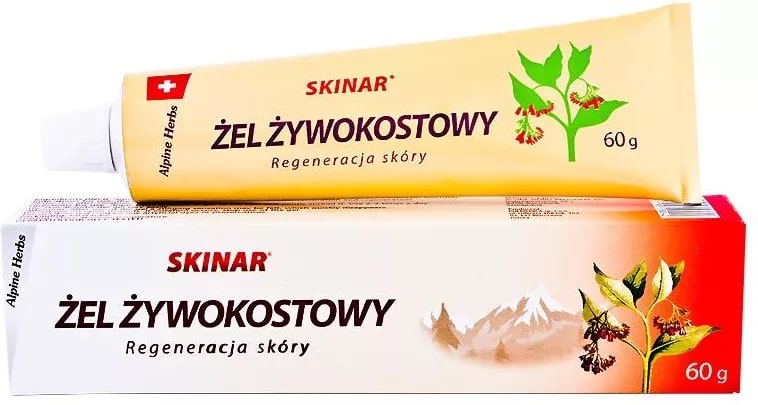 Alpine Herbs Żel żywokostowy , na regenerację skóry, 60 g
