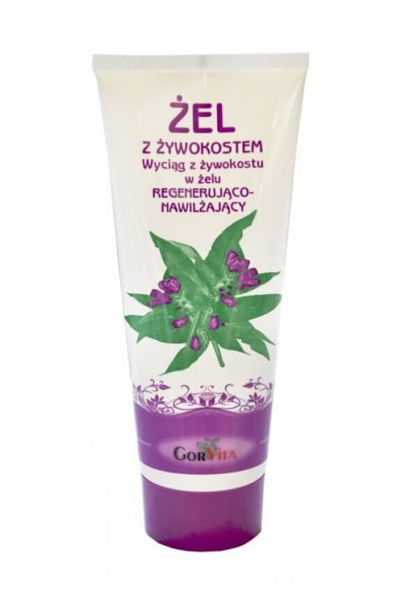 Żel z żywokostem , o działaniu regenerująco nawilżającym, 200 ml