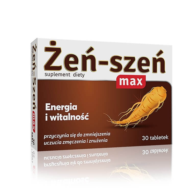 Żeń-Szeń Max tabletkI, 30 szt.