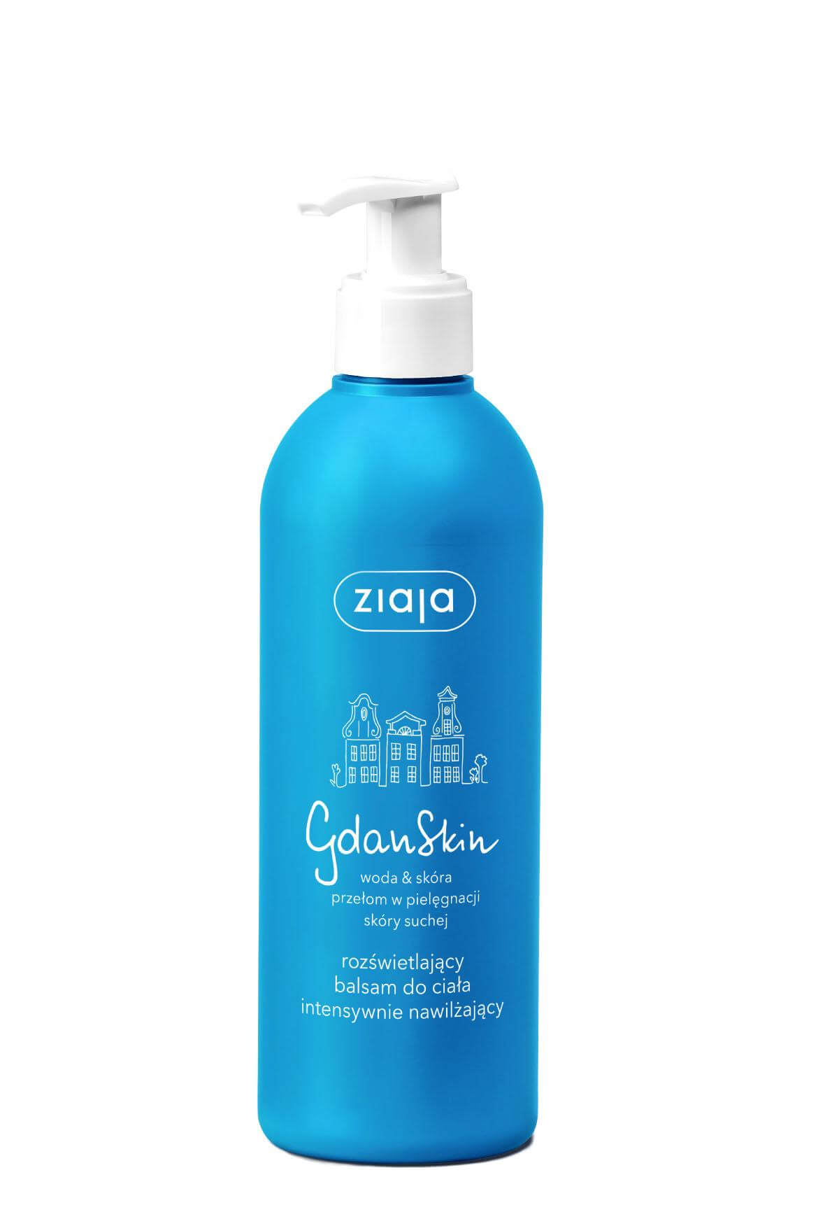 Ziaja Gdanskin, balsam do ciała rozświetlający, 300 ml