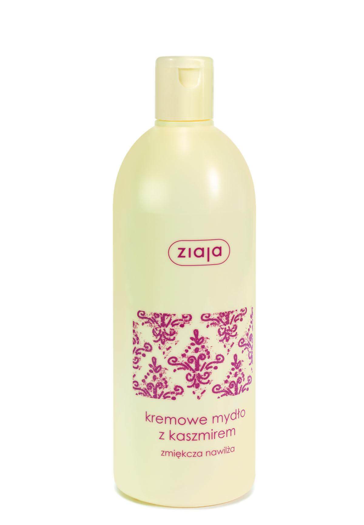 Ziaja Mydło kremowe , do ciała z kaszmirem, 500 ml